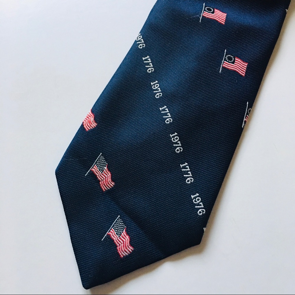 American Flag Neck Tie Patriotic Men’s Tie